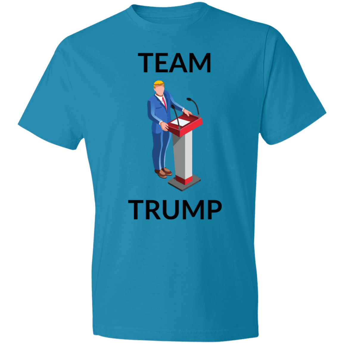 TEAM TRUMP 980 Lightweight T-Shirt 4.5 oz