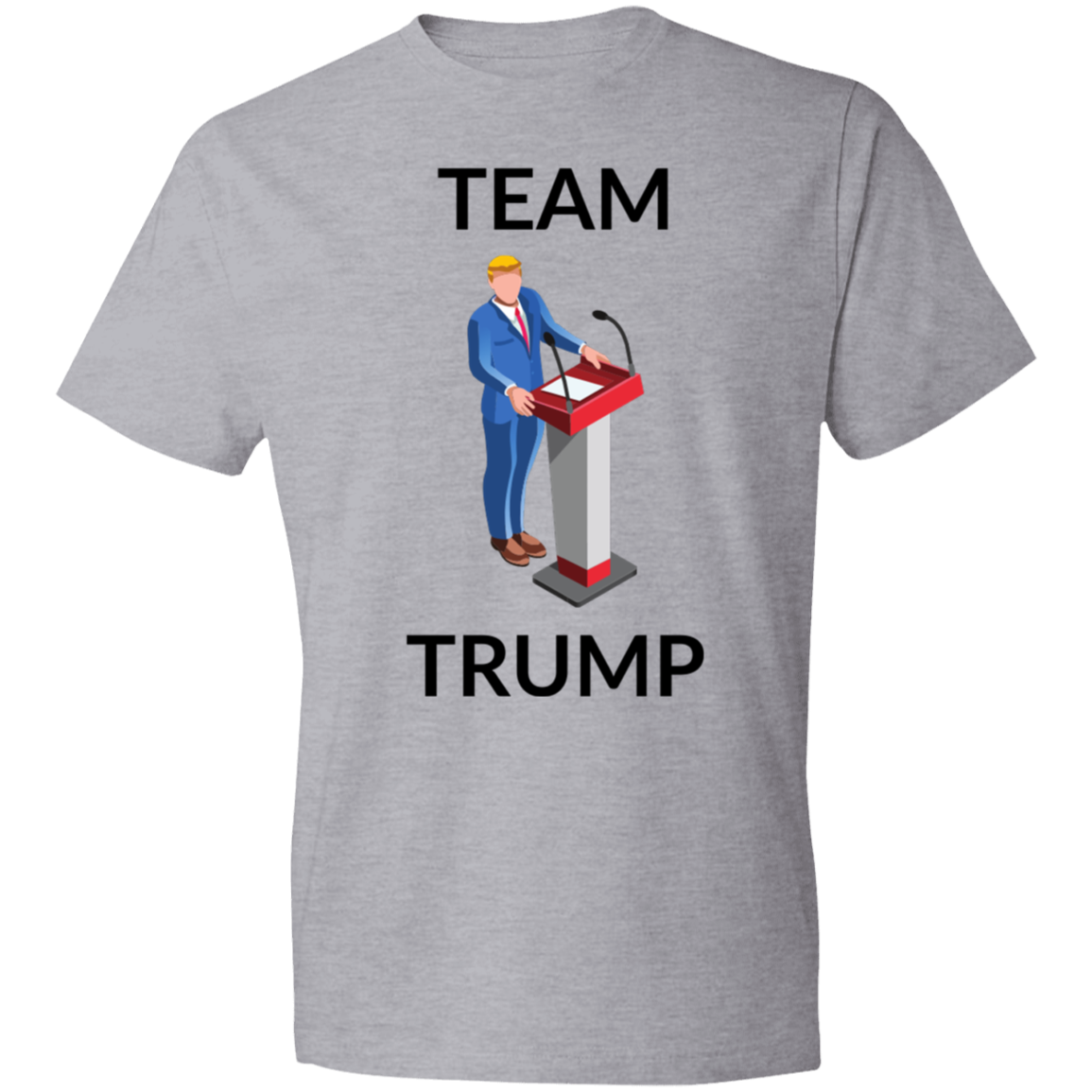 TEAM TRUMP 980 Lightweight T-Shirt 4.5 oz