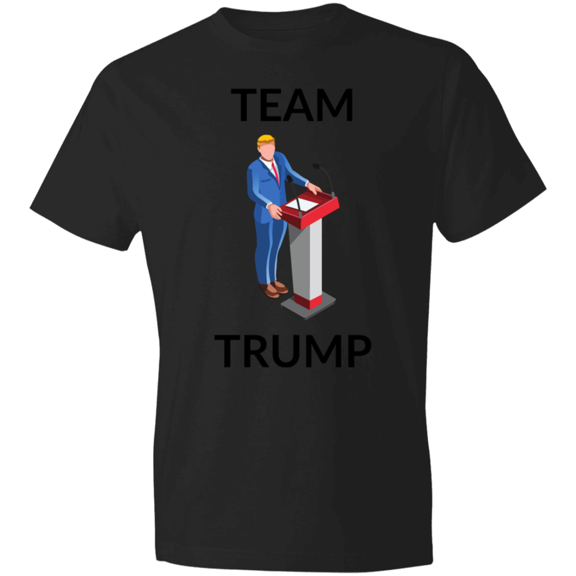 TEAM TRUMP 980 Lightweight T-Shirt 4.5 oz