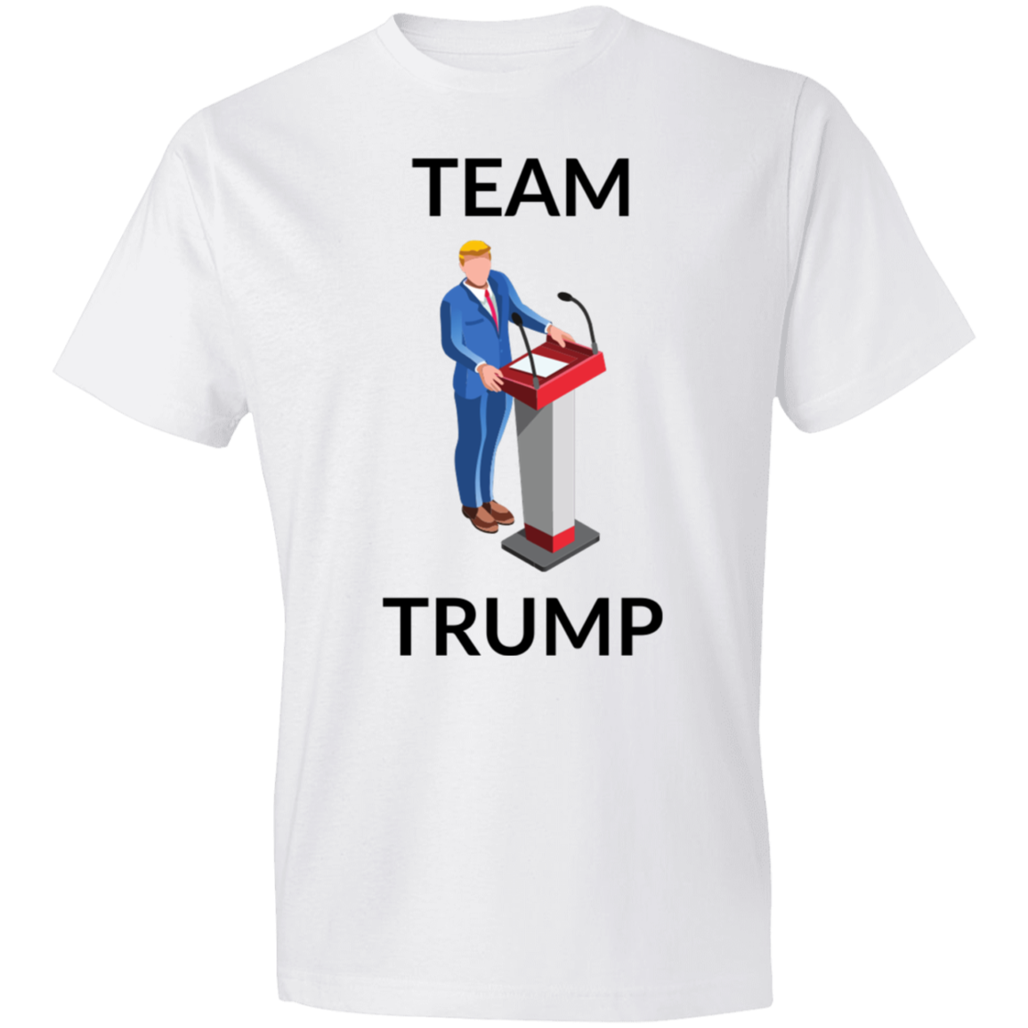 TEAM TRUMP 980 Lightweight T-Shirt 4.5 oz